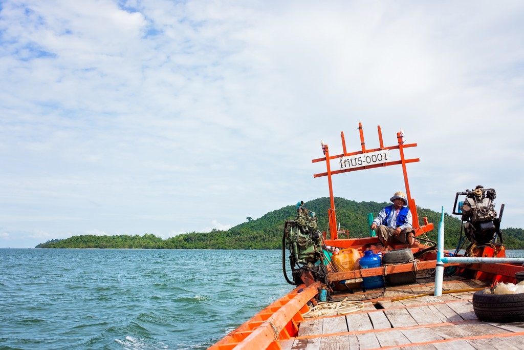 On our way to Rabbit Island for a day of relaxation!