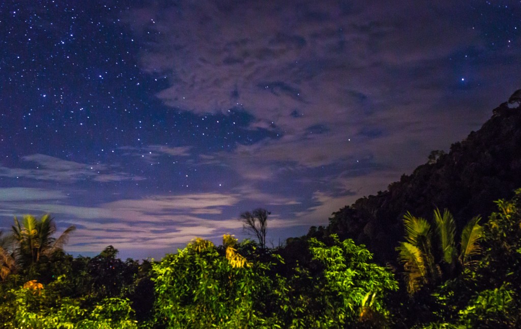 Spring Valley Resort offered beautiful views at night!